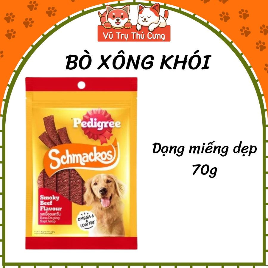 Bánh Thưởng Cho Chó Pedigree Schmackos 70g
