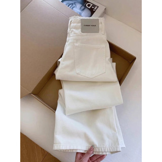 QUẦN JEANS TRẮNG ỐNG RỘNG QC