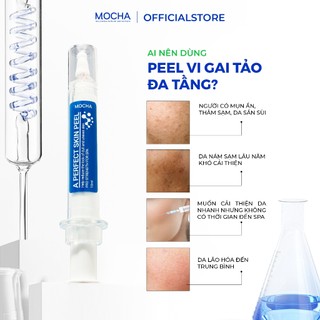 Combo Peel Da Mocha + Sữa Rửa Mặt Bio Active + Kem Chông Nắng, Trọn Bộ Chăm Sóc Da Trước Và Sau Peel