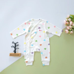 Body dài sơ sinh thu đông cho bé gái hiệu Bunnybaby chất thun 100% cotton cho bé 3-10kg