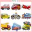Bóng Hình Xe Hoạt Hình Các Loại Trang Trí Sinh Nhật [ Size lớn ]