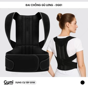 Đai Chống Gù Lưng Vai Eo Có Nẹp Cố Định Cột Sống - Hỗ Trợ Cải Thiện Tư Thế, Giảm Đau Mỏi Cho Nam Nữ - DG01