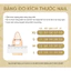 431. nailbox đen đỏ, đá đỏ
