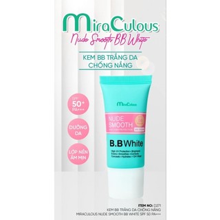 KEM BB NỀN LÓT TRẮNG DA SPF50+ CHE KHUYẾT ĐIỂM MIRACULOUS D271