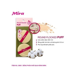 BÔNG PHẤN KHÔ QUAI HỒNG MIRA B608