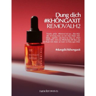 Dung Dịch REMOVALH2 – Xóa Xăm Môi An Toàn, Không Axit, Không Đau Rát