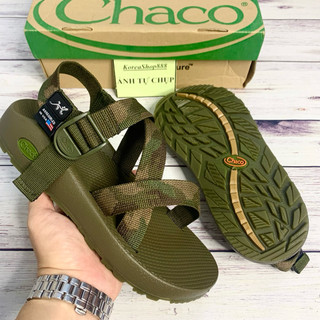 Dép Sandal Chaco Nam Đế Thơm Rằn Ri Mã D101