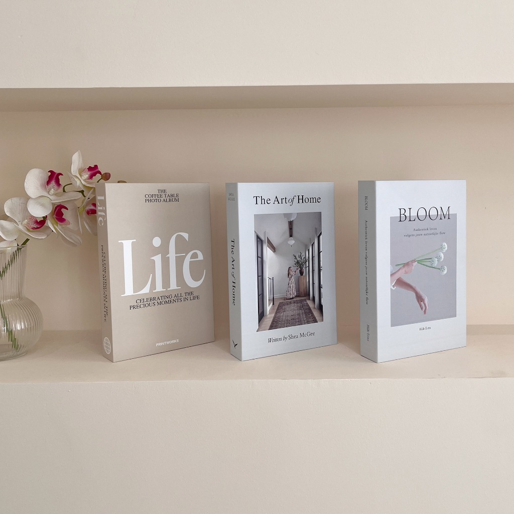 Combo 10 cuốn sách mô hình, sách giả, sách decor trang trí,phụ kiện chụp ảnh, tạp chí thời trang