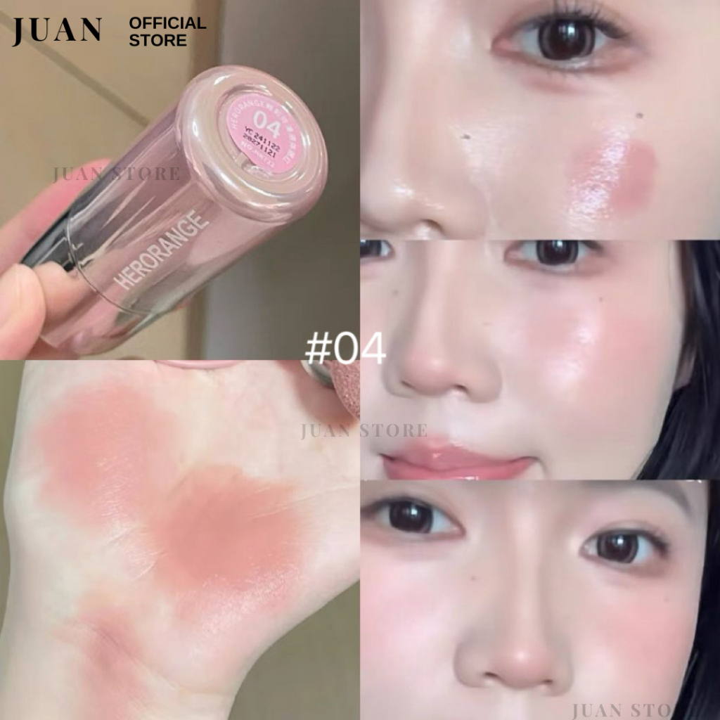 JUAN - [Tặng mút trang điểm mini] Má Hồng Dạng Lỏng Herorange  - JMHK1