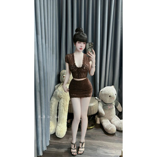 Sét ren áo và chân váy ôm tôn dáng 💯💝đi CHƠI, đi LÀM ,đi du lịch sang chảnh, xinh XINH đẹp tuyệt vời !!😘