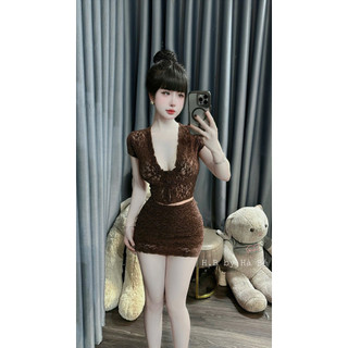 Sét ren áo và chân váy ôm tôn dáng 💯💝đi CHƠI, đi LÀM ,đi du lịch sang chảnh, xinh XINH đẹp tuyệt vời !!😘