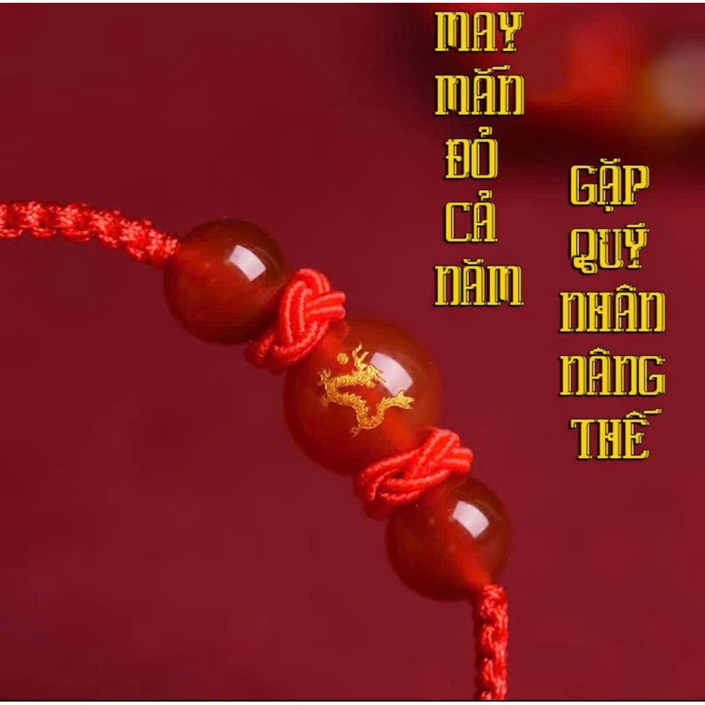 [Tặng Mèo Thần Tài] Vòng Tay Chỉ Đỏ 12 Con Giáp may mắn, tài Lộc