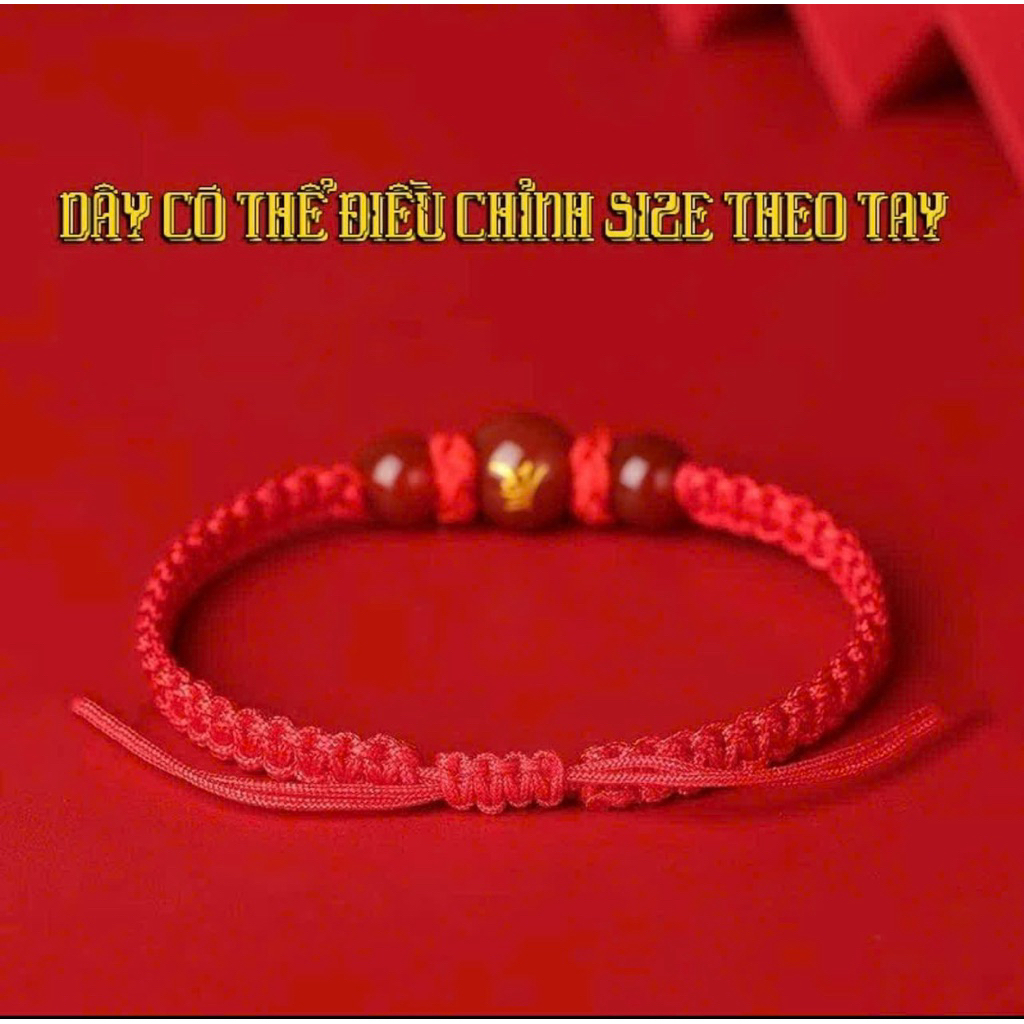 [Tặng Mèo Thần Tài] Vòng Tay Chỉ Đỏ 12 Con Giáp may mắn, tài Lộc