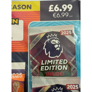 [ Multi Pack Panini 2025 ] Túi Thẻ Multi Pack Panini Adrenalyn XL Permier League Multi Pack 2025 2024/25 ( 34 Thẻ  )