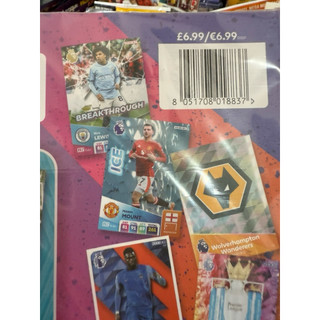 [ Multi Pack Panini 2025 ] Túi Thẻ Multi Pack Panini Adrenalyn XL Permier League Multi Pack 2025 2024/25 ( 34 Thẻ  )