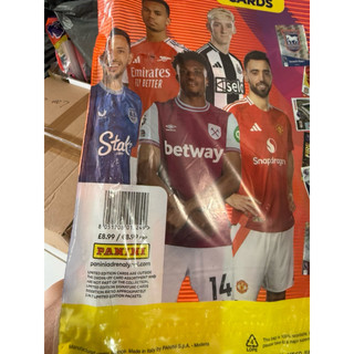 [ Starter Pack Panini 2025] Album Đựng Thẻ Starter Pack Panini Premier League 2025 2024/25 (Album Đựng Thẻ Kèm Thẻ Tặng)