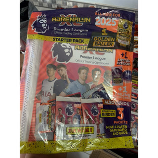 [ Starter Pack Panini 2025] Album Đựng Thẻ Starter Pack Panini Premier League 2025 2024/25 (Album Đựng Thẻ Kèm Thẻ Tặng)
