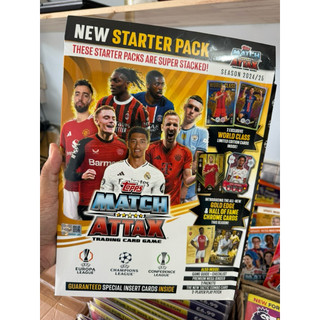 [ Starter Pack Match Attax 2024/25 ] Túi Album Đựng Thẻ Topps Match Attax  Starter Pack 2024/25 24/25