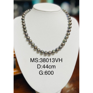 Chuỗi vòng cổ ngọc trai nước ngọt thật tự nhiên dài 44 cm, ms:38013VH.
