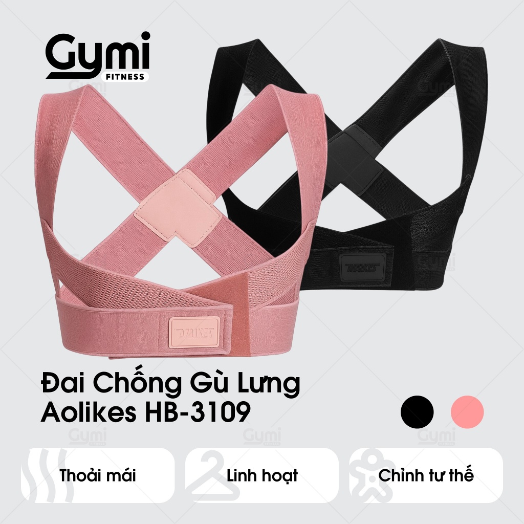 Đai Bảo Vệ Vòng 1, Chống Gù Aolikes 3109, Đai Chống Gù Lưng, Vẹo Cột Sống Aolikes - AL3109