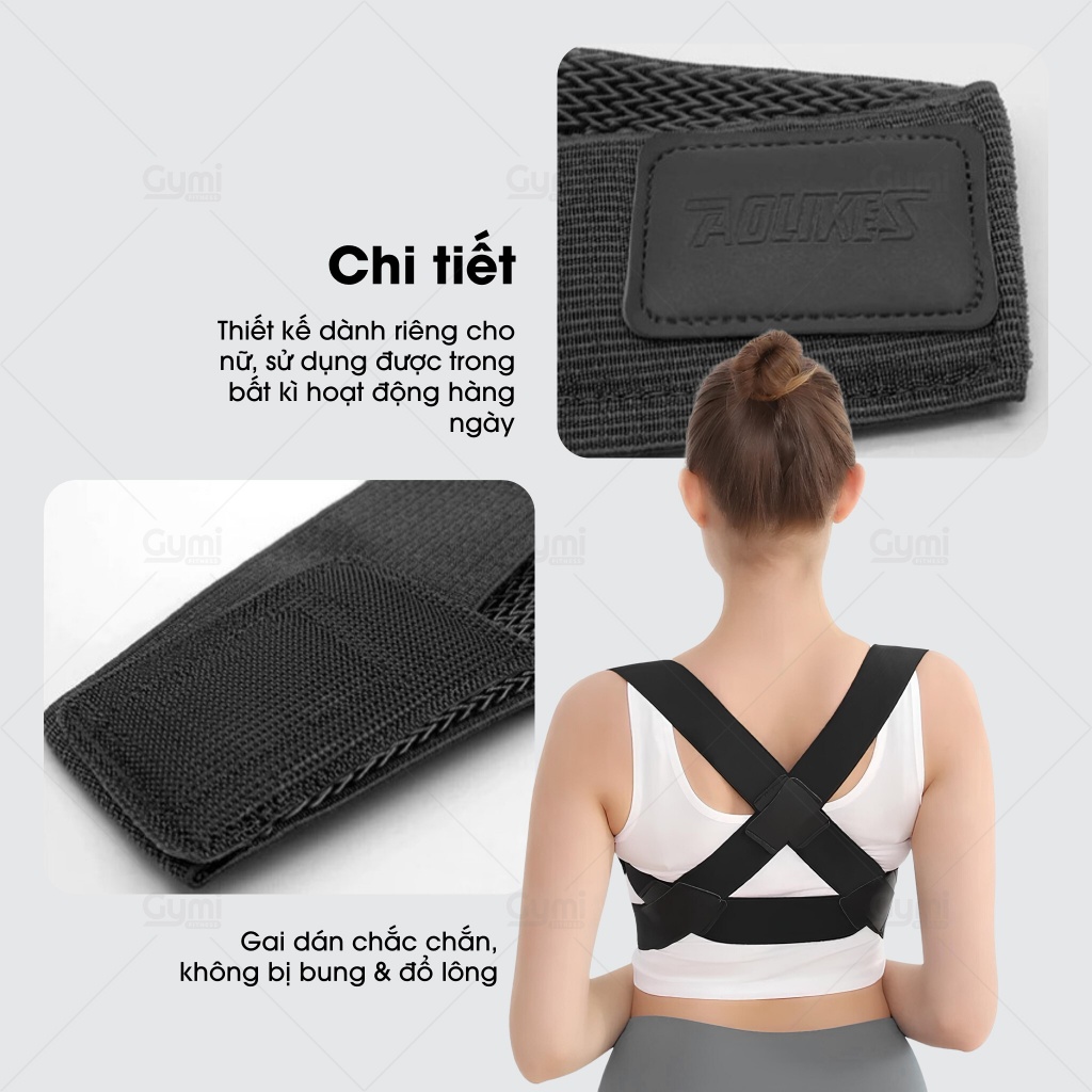 Đai Bảo Vệ Vòng 1, Chống Gù Aolikes 3109, Đai Chống Gù Lưng, Vẹo Cột Sống Aolikes - AL3109