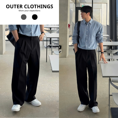 Quần âu nam ống suông Out.3r S90 – Quần dài thiết kế cạp cao, xếp li tinh tế, nhiều màu sắc trẻ trung | BigBuy360 - bigbuy360.vn