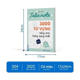 Sách - Takenote 3000 Từ Vựng Tiếng Anh