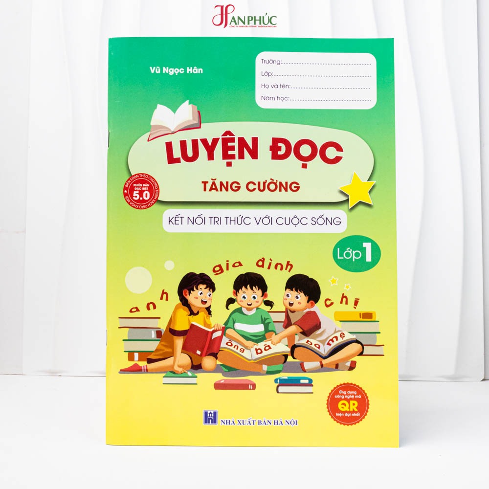 Sách -  H An Phúc - Luyện đọc tăng cường - Lớp 1 - Kết nối tri thức với cuộc sống