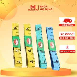 Thước Dây Sợi Thủy Tinh 1.5M Cao Cấp - Không Co Giãn, Số In Rõ Nét, Đầu Bọc Kim Loại