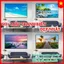 Tranh Biển Đại Dương Xanh Bãi Cát Trắng Tráng Gương Cao Cấp Treo Phòng Ngủ Decor Khách Sạn - Homestay Sang Trọng