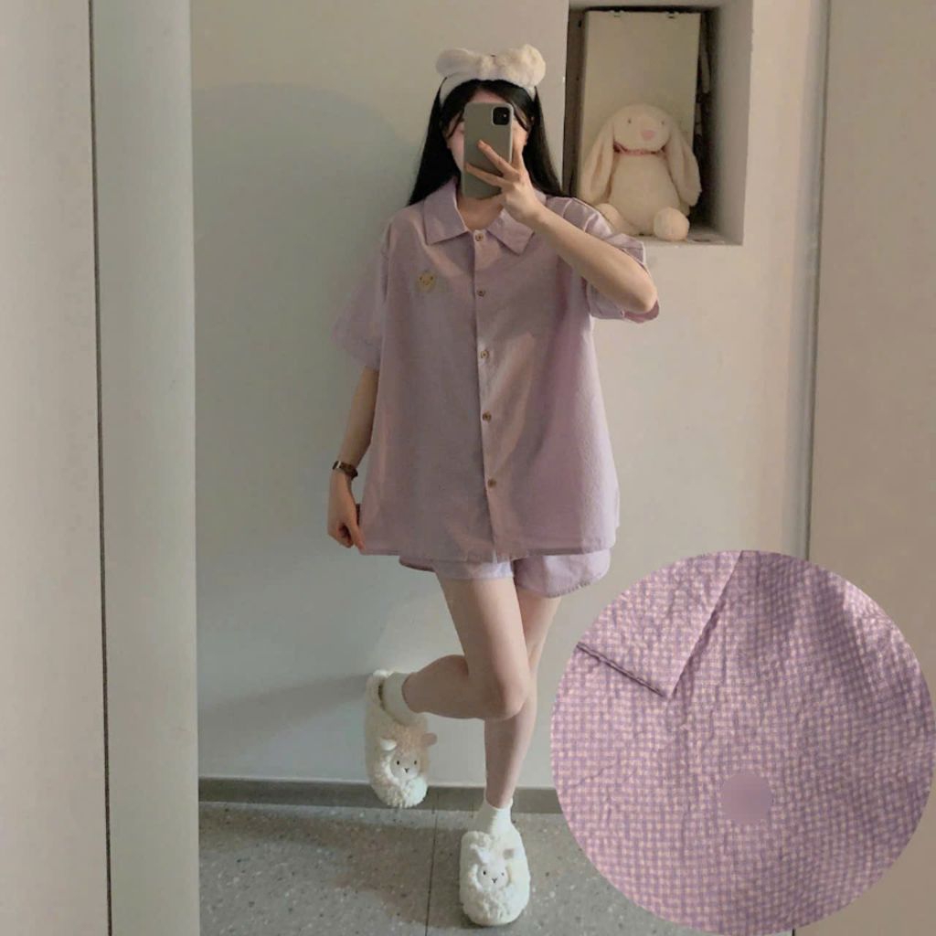 tím nhỏ gấu