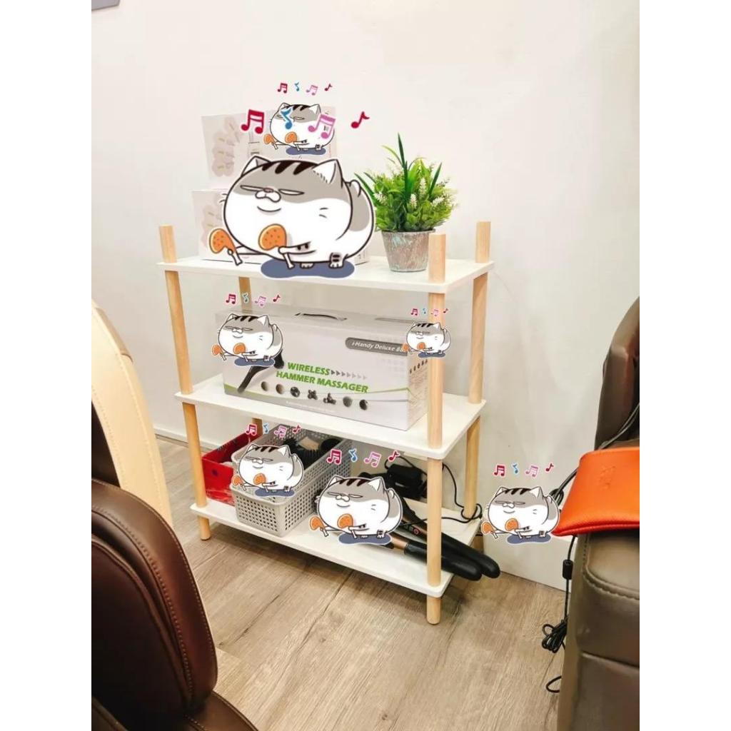 Kệ gỗ decor 3 tầng phong cách Châu Âu kệ trang trí kệ mỹ phẩm kệ sách