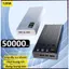 【tặng dây sạc nhanh】Sạc dự phòng 50000mAh sạc nhanh120W pin dung lượng lớn có dây cắm nhiều điện thoại