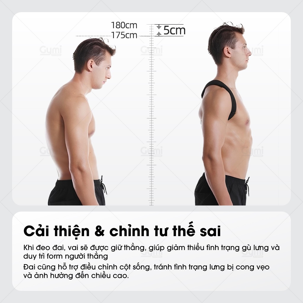 Đai Đeo Chống Gù Lưng Aolikes 3103, Cố Định Xương Đòn, Chống Gù Lưng, Vẹo Cột Sống - DG-AL3103