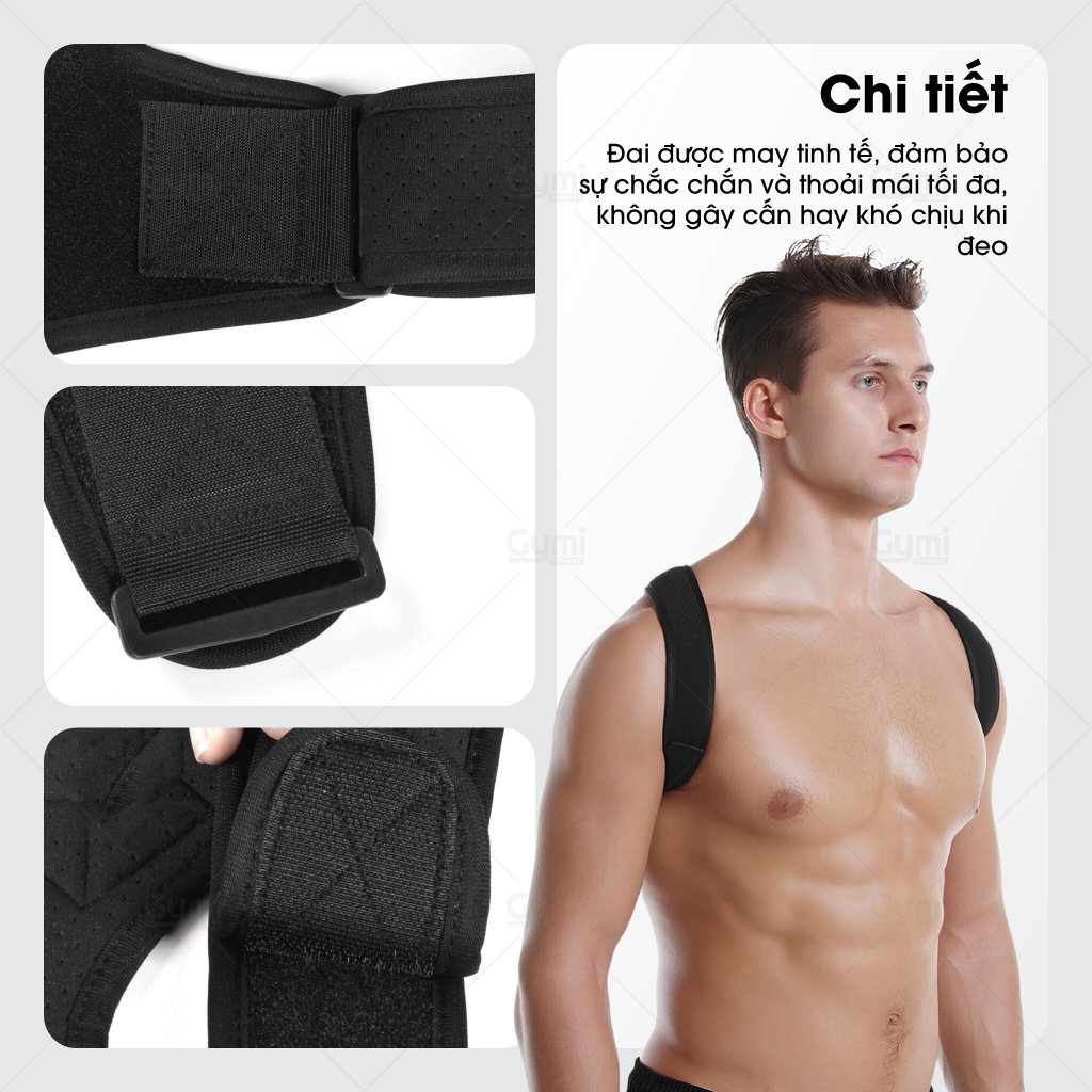 Đai Đeo Chống Gù Lưng Aolikes 3103, Cố Định Xương Đòn, Chống Gù Lưng, Vẹo Cột Sống - DG-AL3103