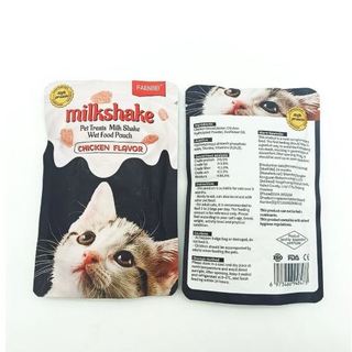 [Hoả Tốc] Pate MILKSHAKE vị gà cho mèo - Gói 85g