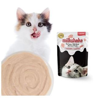 [Hoả Tốc] Pate MILKSHAKE vị gà cho mèo - Gói 85g