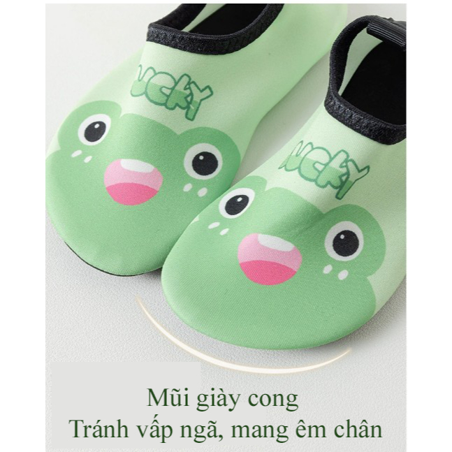(Mua Tăng 1-2 size)Giày đi biển trẻ em, vớ đi biển em bé, giày lặn con nít, vớ lặn trẻ em