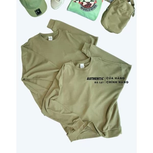 Áo Nỉ Nam Tay dài màu xanh Club Oversized Crew IB8360-222