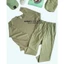 Áo Nỉ Nam Tay dài màu xanh Club Oversized Crew IB8360-222