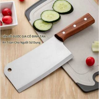 Dao inox Cao cấp chặt xương Bốn phong cách dao thái thịt lưỡi dao siêu bén với công nghệ sản xuất nhiệt chân không