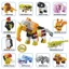 Đồ Chơi Trứng Xếp Hình Nhựa Thế Giới Động Vật (Hộp 12 Trứng ) Ngộ Nghĩnh – Lắp Ráp Con Vật Cho Bé