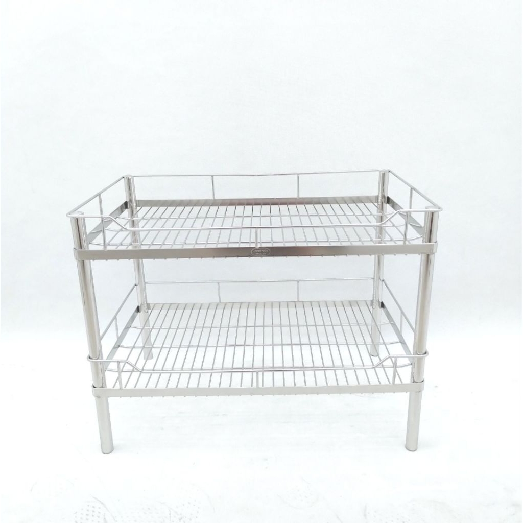 KỆ CHÉN INOX THANH LA SUS 201 CAO CẤP - kệ chén inox 30x50 | Shopee ...