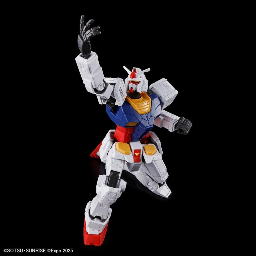 Mô Hình Lắp Ráp Entry Grade EG 1/144 EXPO2025 RX-78F00/E Gundam (New Seal)