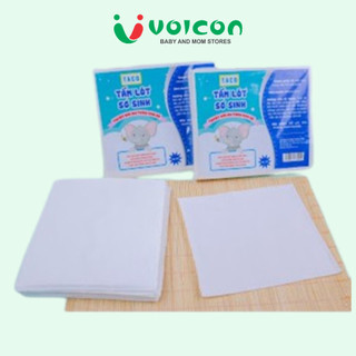 Tấm lót sơ sinh Taco (tấm lót phân xu)