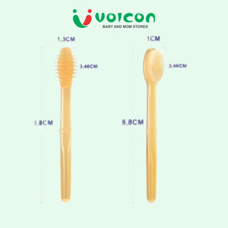 Set rơ lưỡi và bàn chải đánh răng silicon cho bé từ 0 - 18 tháng