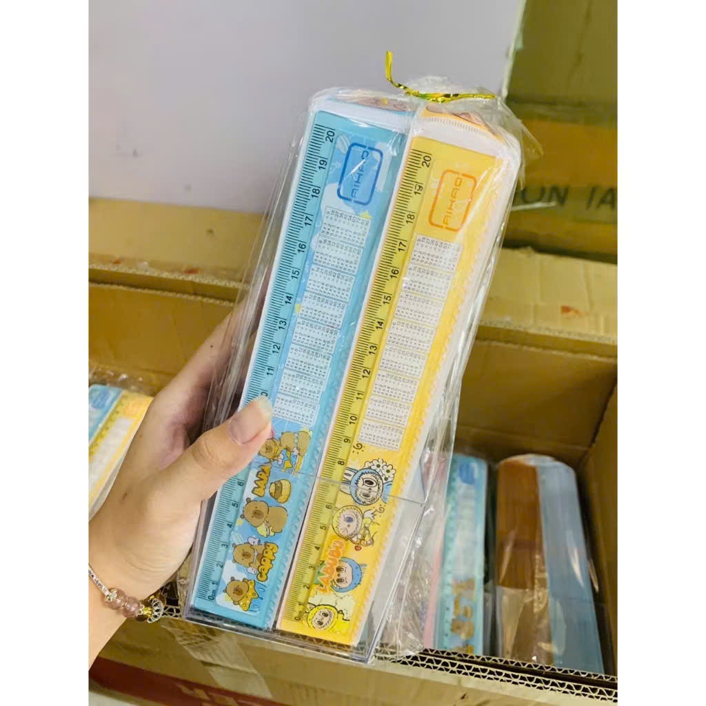 Thước kẻ có bảng Cửu Chương tiện lợi và dễ thương cho học sinh