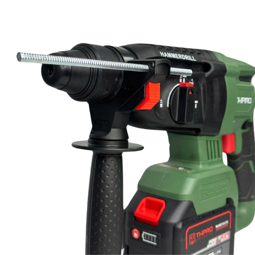 Máy Khoan Bê Tông Pin THPRO TH226 Động Cơ Không Chổi Than Lõi Đồng KÈM 1PIN 20CELL VÀ SẠC