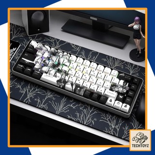 Keycap Reze Chainsaw Man - Xuyên Led - Side Print - PBT Double Shot, DyeSub - Cherry Profile
