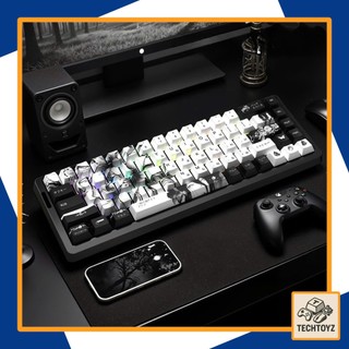 Keycap Reze Chainsaw Man - Xuyên Led - Side Print - PBT Double Shot, DyeSub - Cherry Profile